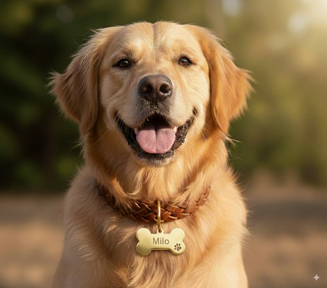 Mascota feliz